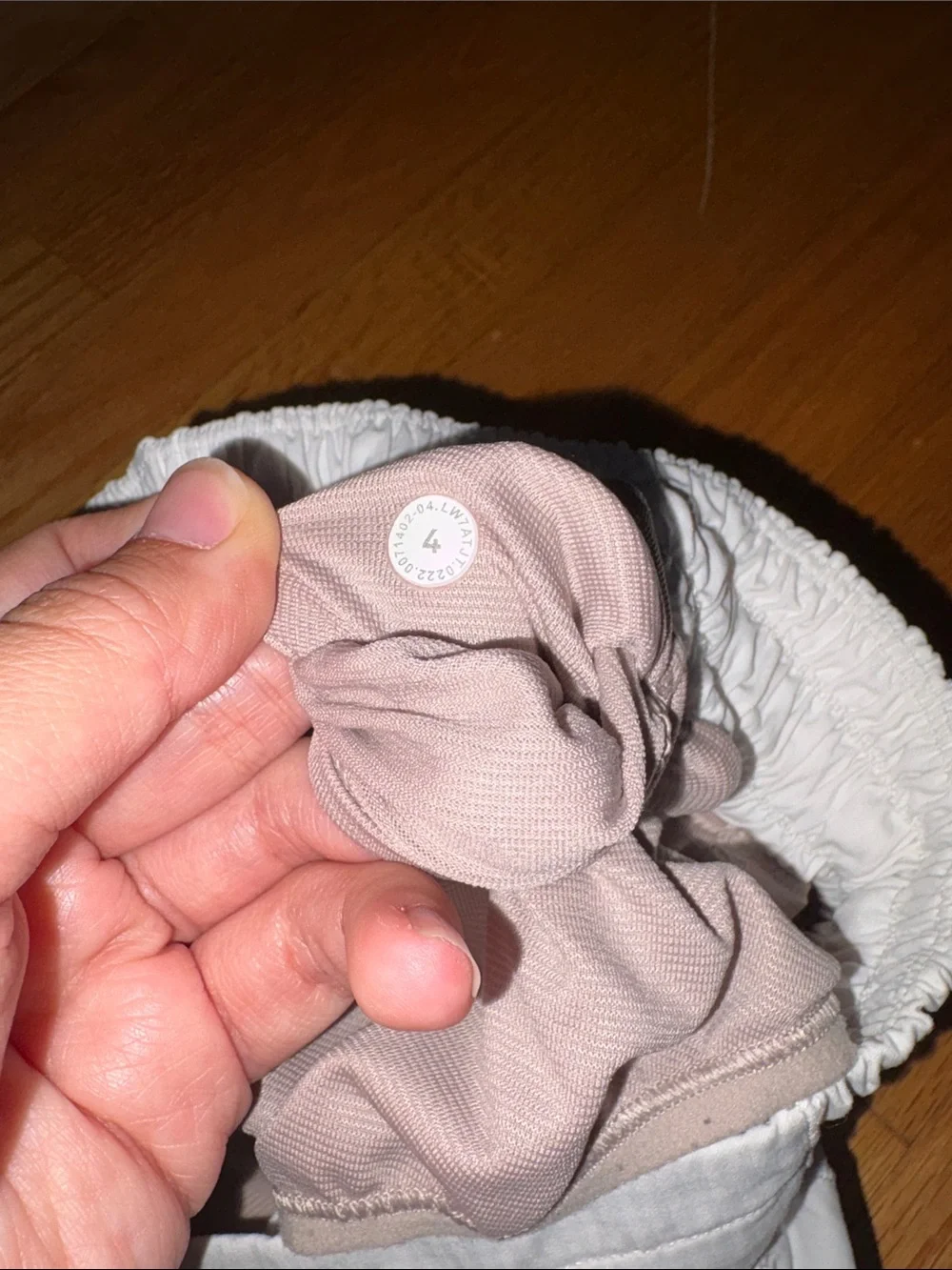 Women’s White Lululemon Shorts